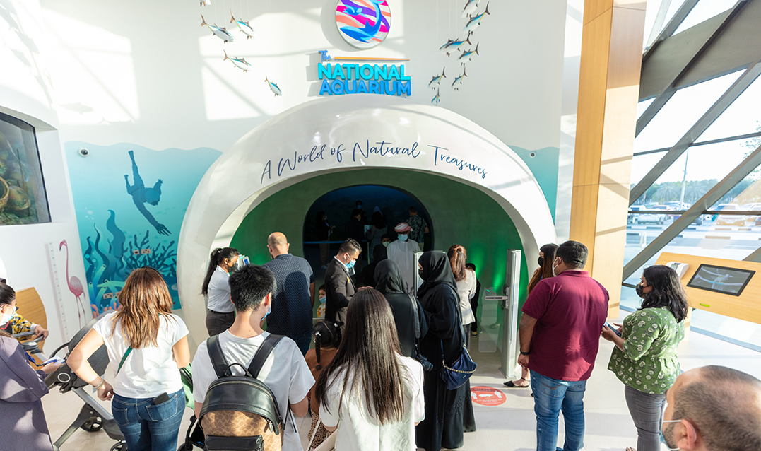The National Aquarium Welcomes Domestic and International Tourists