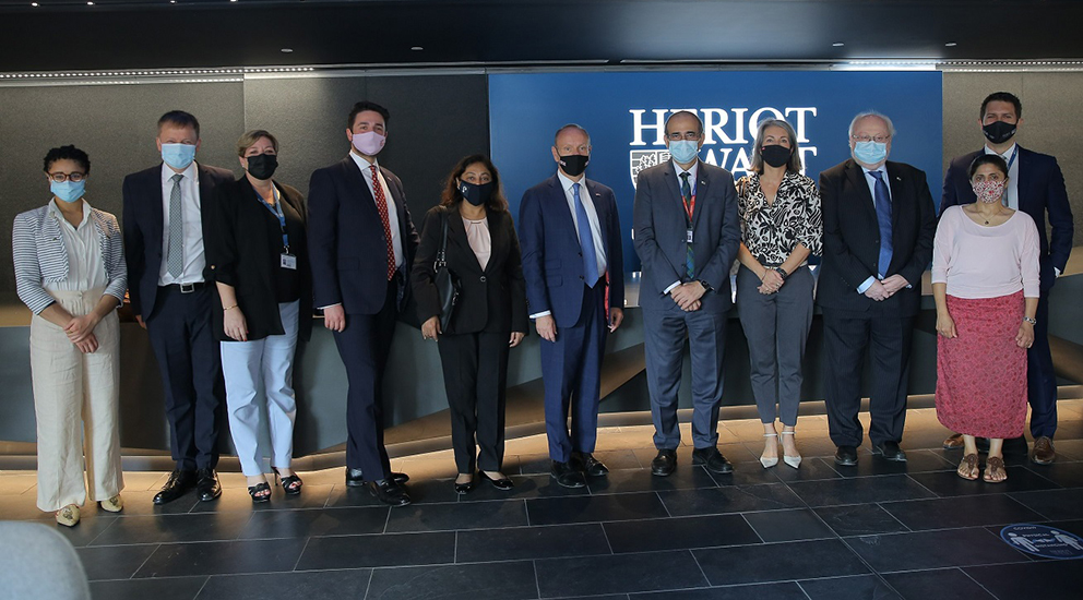 UK Minister for Exports Visits Heriot-Watt University Dubai