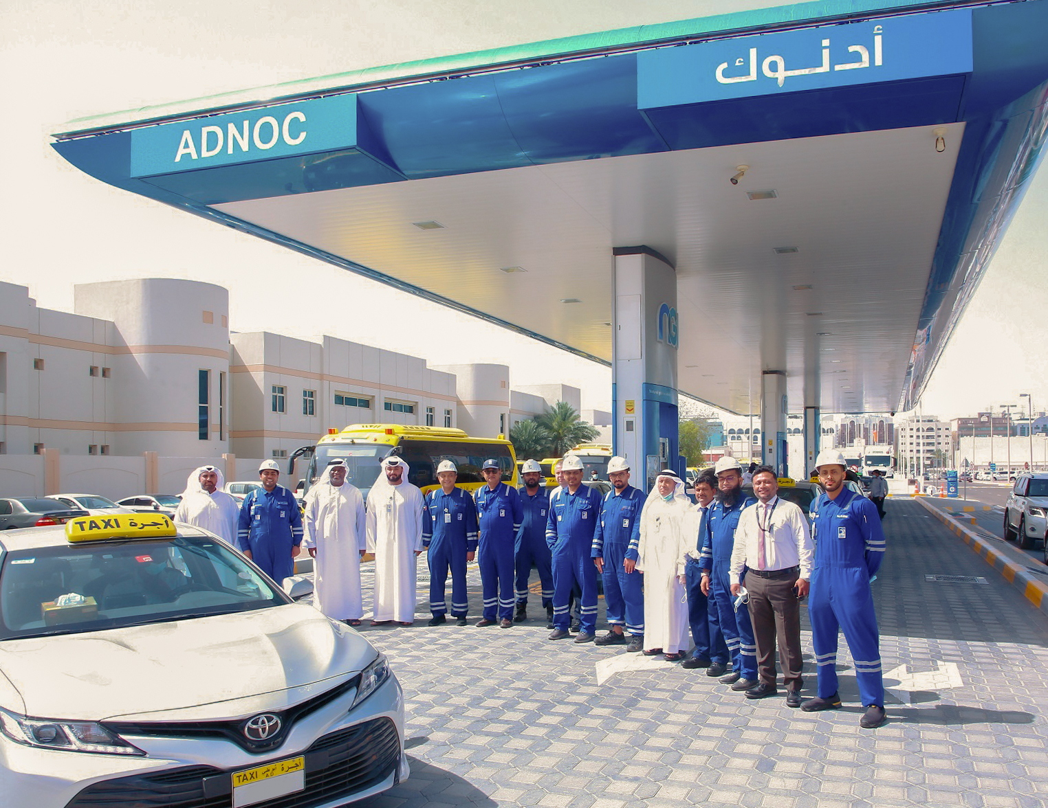 ADNOC Distribution opens dedicated natural gas refueling station