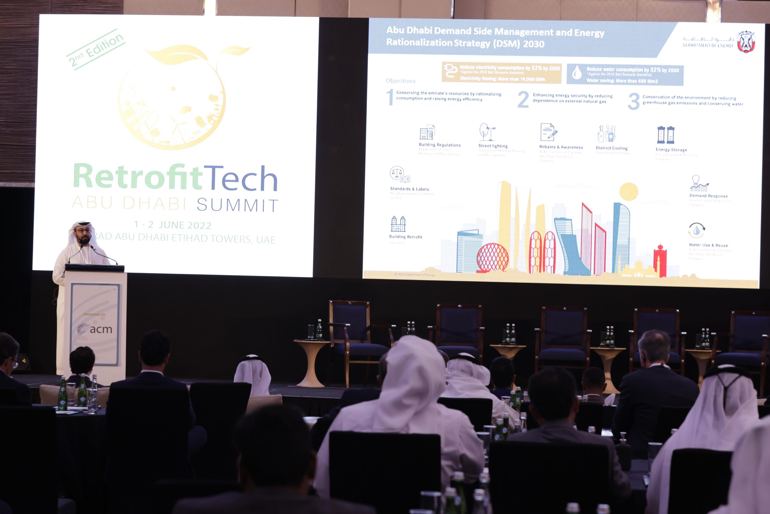 Meeting Abu Dhabi’s sustainability goals in the spotlight, as 2nd Retrofit Tech Abu Dhabi Summit gets under way