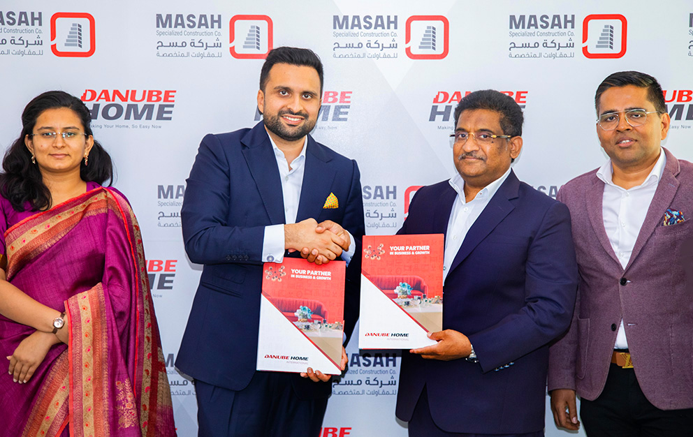 Danube Home – Dubai Leading Home Retailer Partners with Masah Specialized Construction Co.