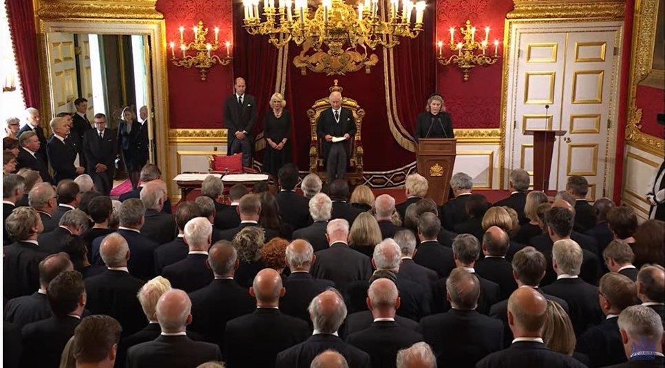 King Charles III officially proclaimed British monarch