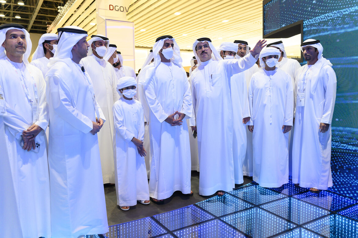 Saif bin Zayed visits DEWA’s stand at GITEX Global