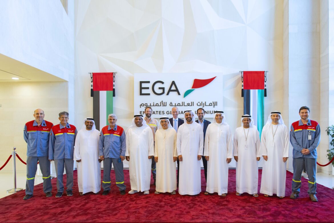 Abu Dhabi Department of Economic Development visits EGA in Al Taweelah