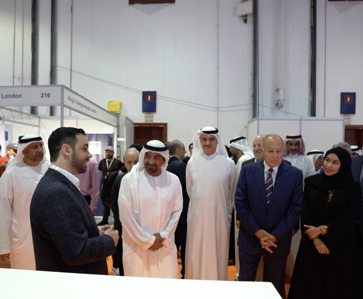 Ahmed bin Saeed visits ‘Sanad Village’ stand during AccessAbilities Expo