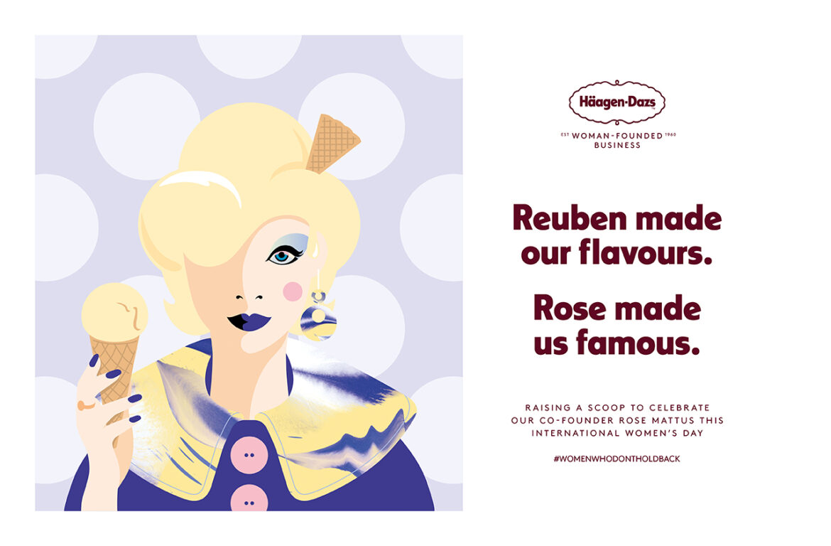 HÄAGEN-DAZS IS HONOURING ITS UNSUNG FEMALE FOUNDER ON INTERNATIONAL WOMEN’S DAY