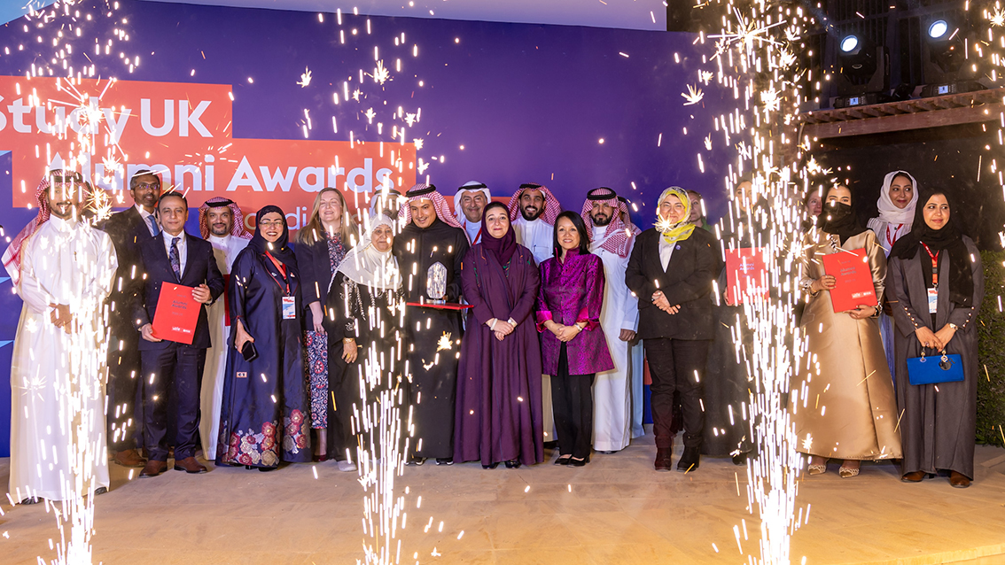 Winners of the Study UK Alumni Awards were announced in Saudi Arabia