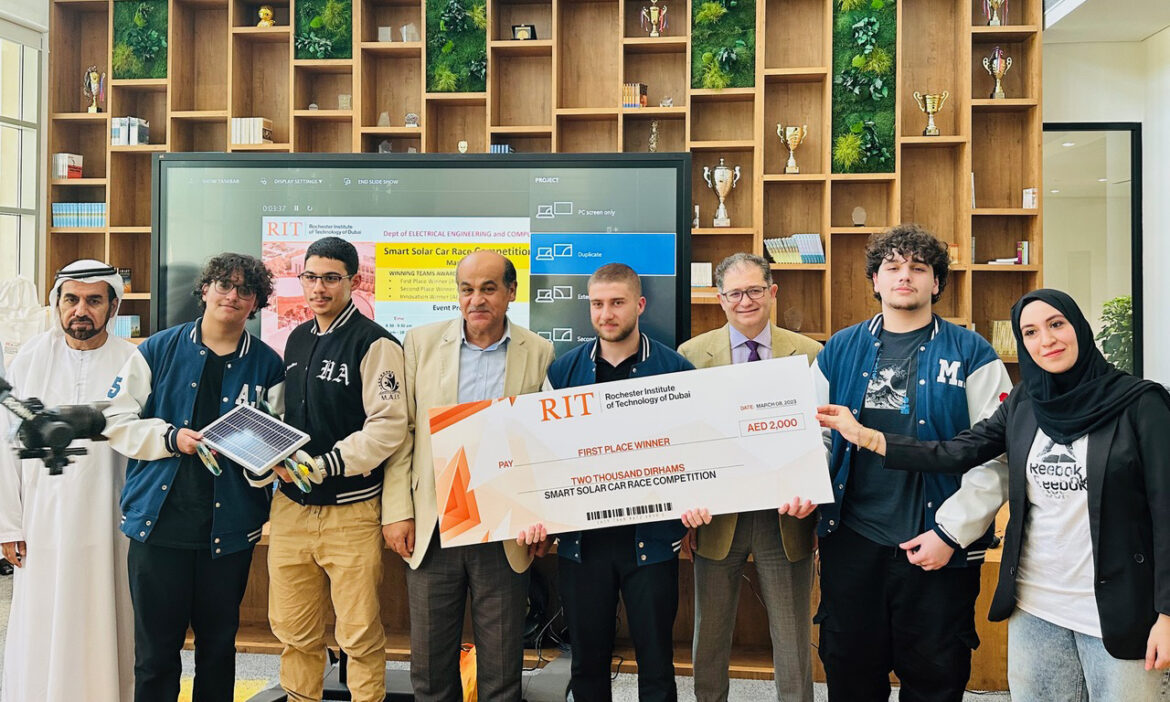 RIT Dubai hosts inaugural high school smart solar car race