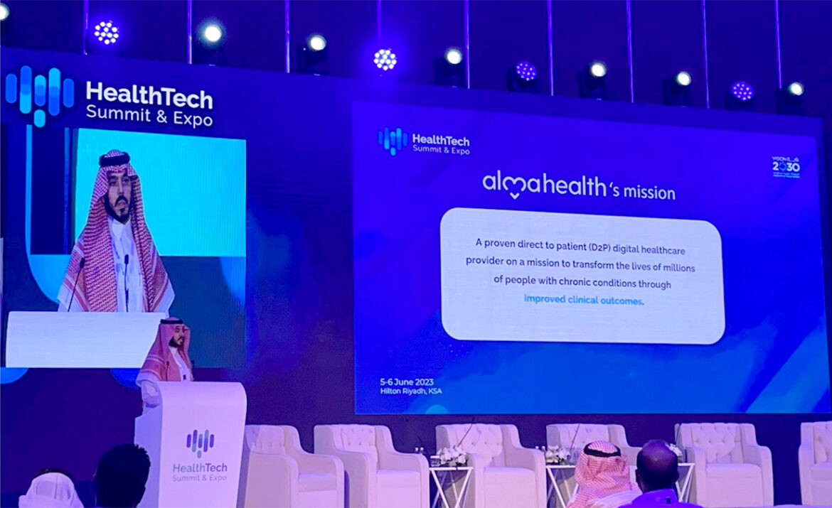 KSA General Manager of Alma Health, Khalid Bajnaid Propels the Conversation On Chronic Care Management at the Health Tech Summit & Expo in Riyadh