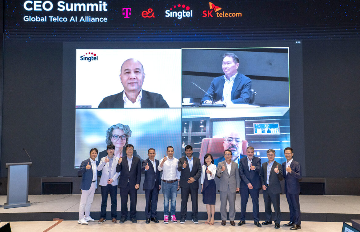 SK Telecom, Deutsche Telekom, e&, and Singtel Form Global Telco AI Alliance for Collaboration and Innovation in AI
