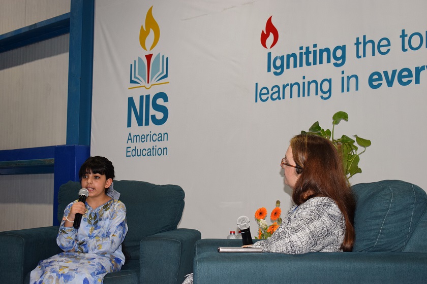 AlDhabi AlMheiri Inspires Students at Nibras International School