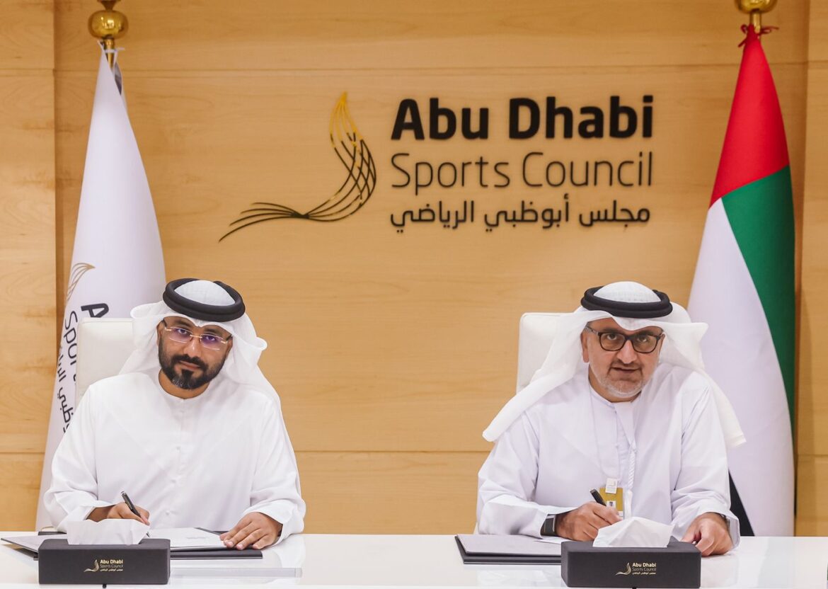 Statistics Centre – Abu Dhabi and Abu Dhabi Sports Council sign agreement to improve quality of sports life in Abu Dhabi