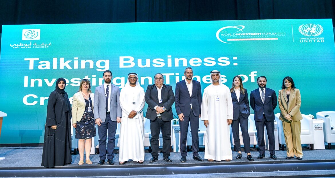 Abu Dhabi Chamber concludes its successful participation at the World Investment Forum 2023