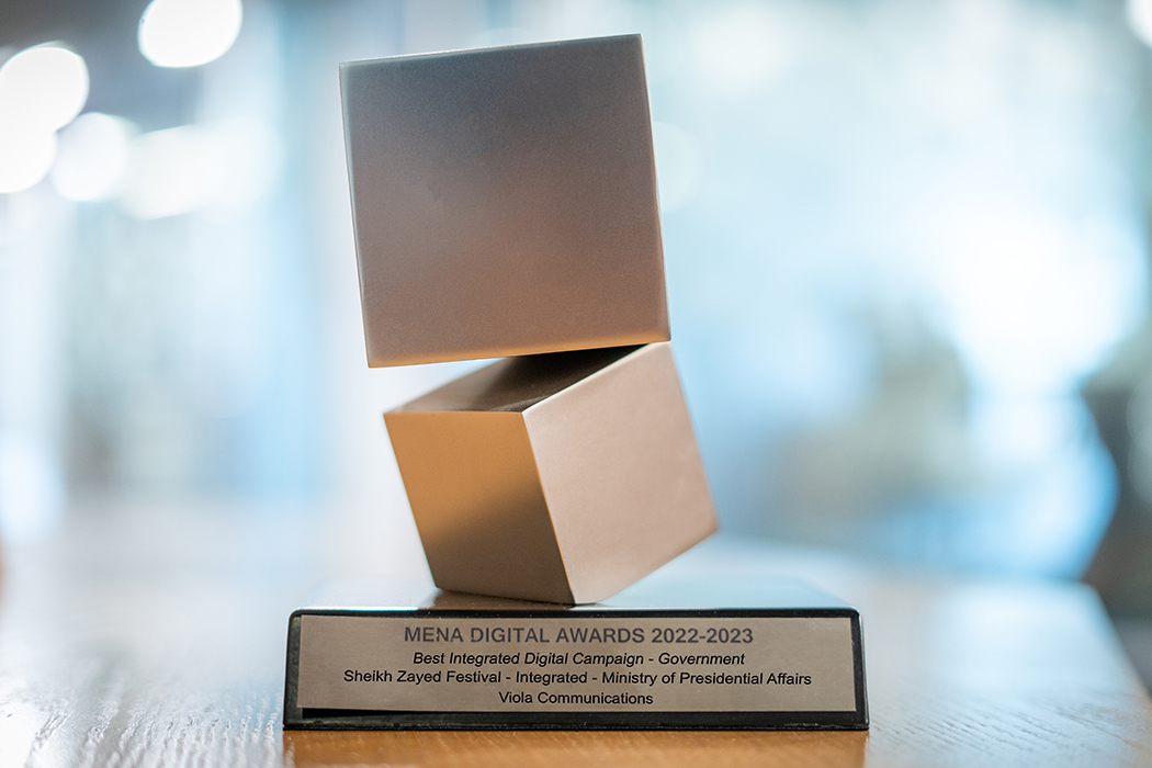 Viola Communications Awarded Silver at MENA Digital Awards