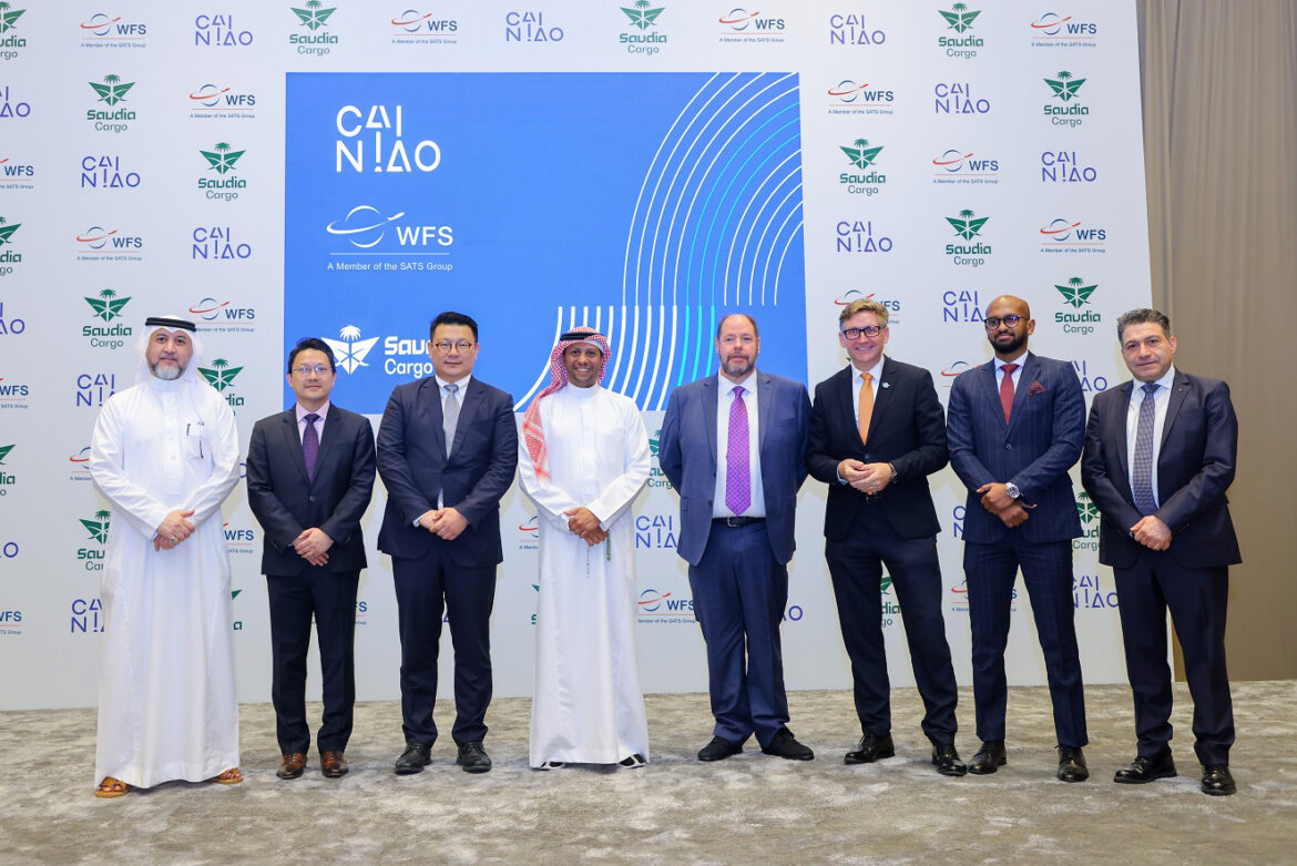 Saudia Cargo, Cainiao, and WFS/SATS increase strategic collaboration to efficiently process cross-border e-commerce shipments in Liege