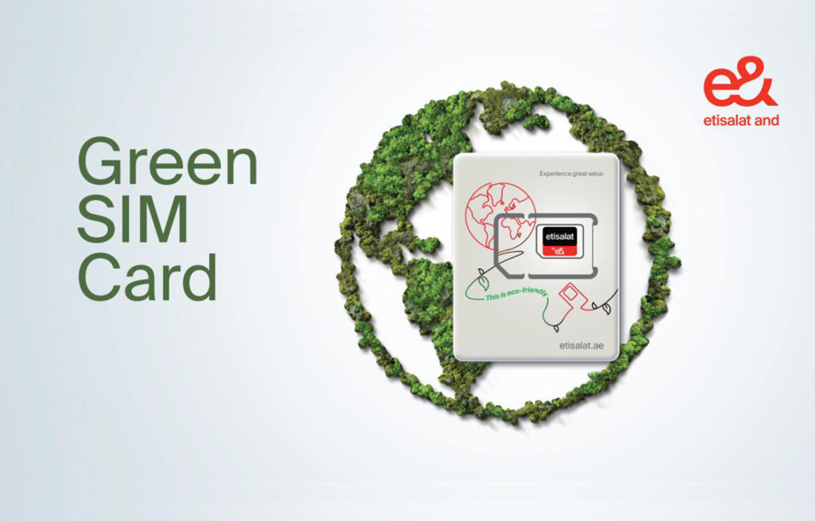 e& introduces recycled Green SIM Cards