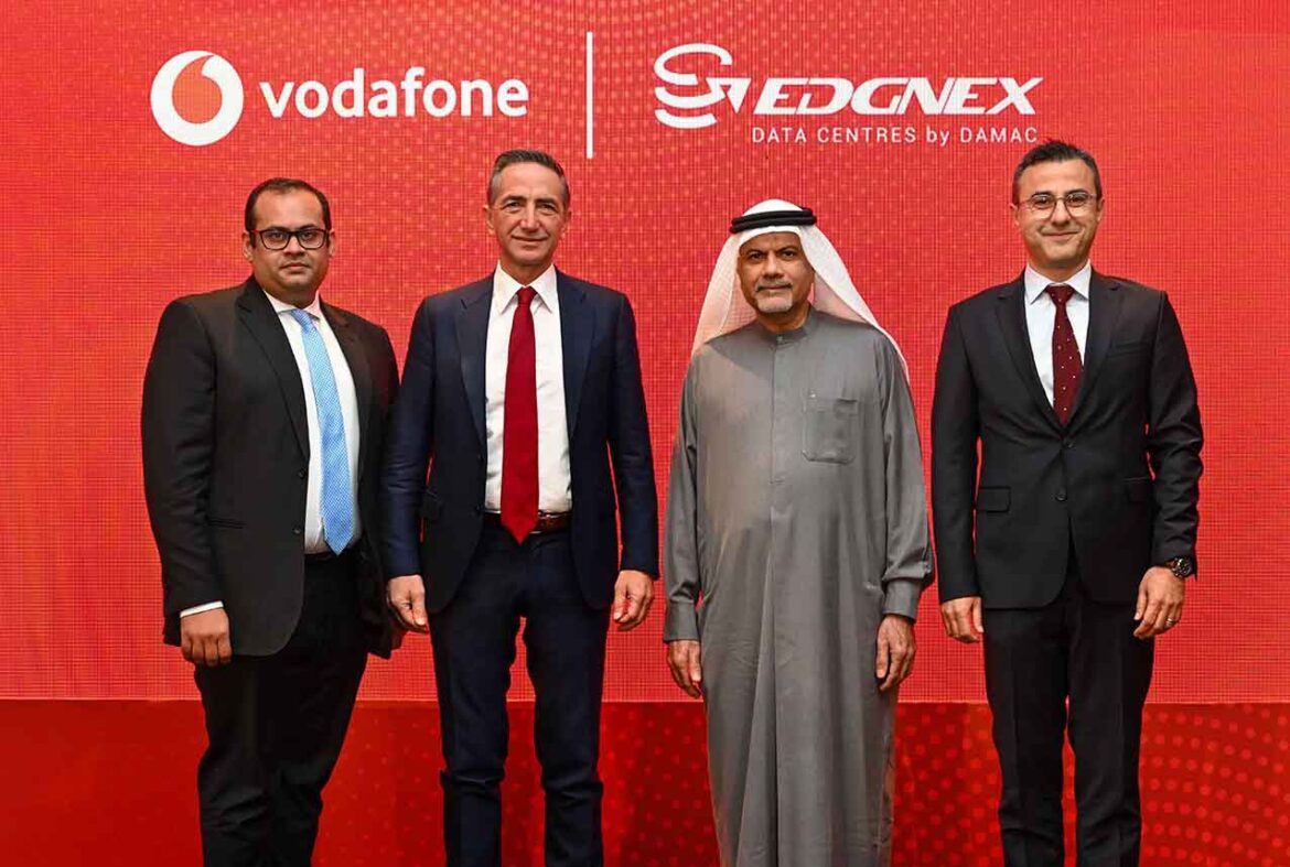 EDGNEX Data Centres by DAMAC and Vodafone are joining forces to build a new data centre in Izmir with a capacity of 6 megawatts