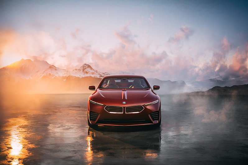 BMW unveils the exclusive Concept Skytop at Lake Como.