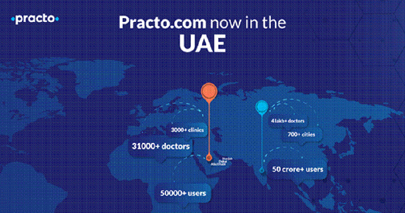 Practo Launches Instant Online Access to Verified Doctors, Hospitals and Clinics in UAE