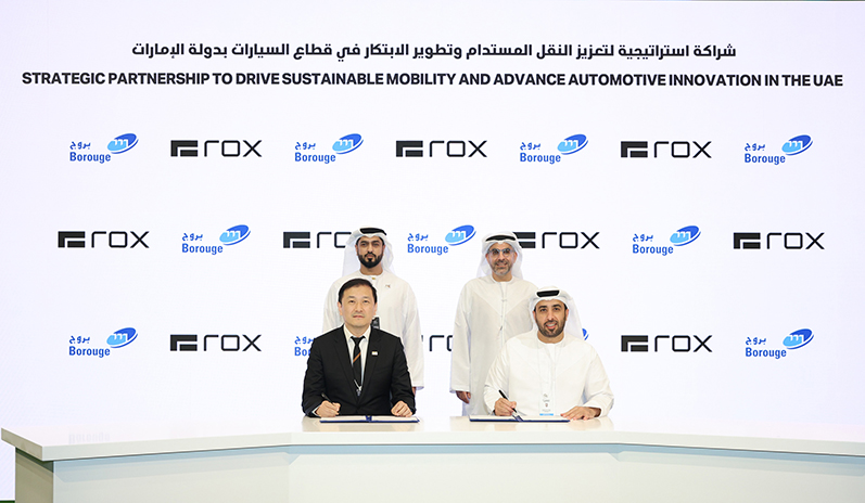 ROX Motor and Borouge Sign Strategic Partnership to Drive Sustainable Mobility and Advance Automotive Innovation in the UAE