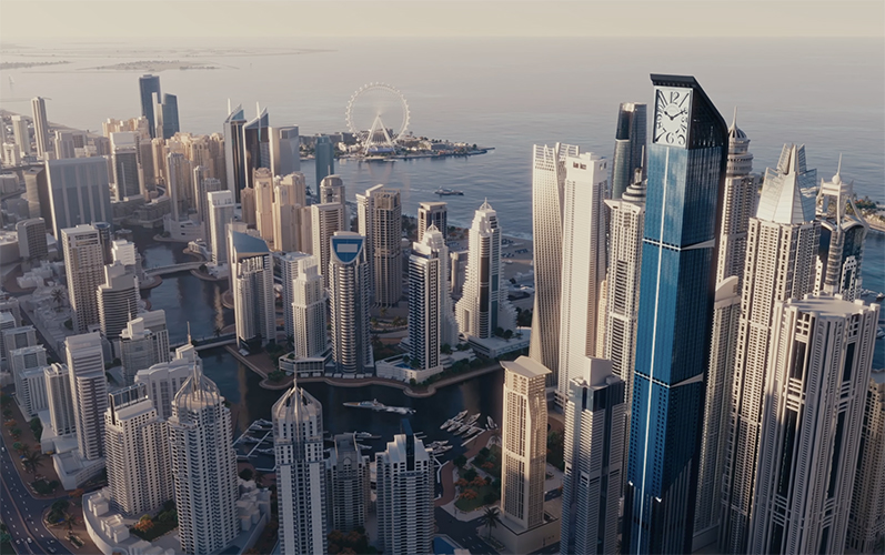 PERMASTEELISA GARTNER MIDDLE EAST SECURES FAÇADE CONTRACT FOR FRANCK MULLER AETERNITAS TOWER