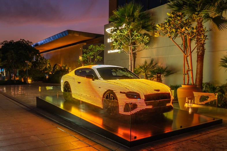 Bentley Brings an Extraordinary AI Art Experience to Dubai’s J1 Beach