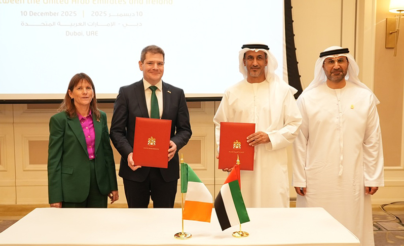 UAE and Ireland Hold Inaugural Joint Economic Committee to Strengthen Trade and Investment Ties
