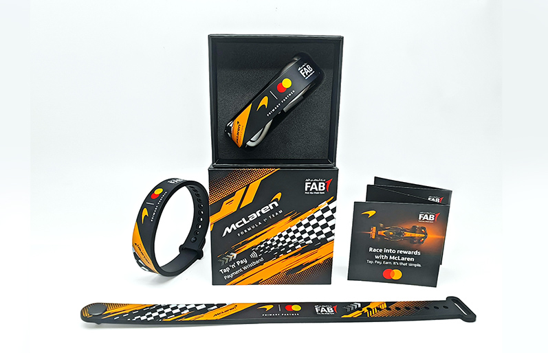 Tappy Powers FAB & Mastercard High-Performance Contactless Payment Bands
