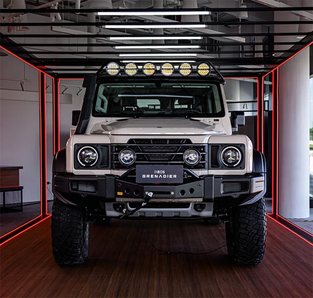 NEW PORTAL AXLE INEOS GRENADIER OFF-ROADER LAUNCHES IN THE UNITED ARAB EMIRATES