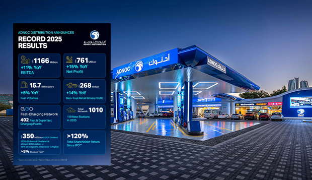 ADNOC DISTRIBUTION ANNOUNCES RECORD RESULTS FOR 2025 