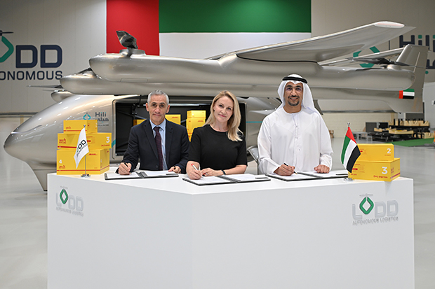 DHL Express and LODD sign Memorandum of Understanding to explore integration of unmanned Hili aircraft model into delivery operations