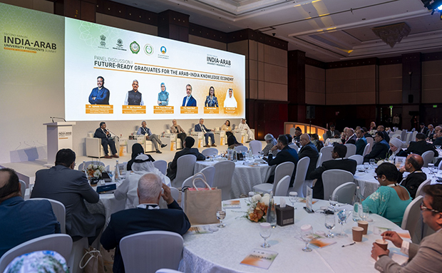 The Second Annual India–Arab University Presidents Summit Opens at Ajman University to Shape the Future of Cross-Regional Higher Education